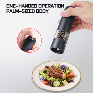 Mini ensemble <span class=keywords><strong>de</strong></span> sel et <span class=keywords><strong>de</strong></span> poivre petite grossièreté réglable Portable moulins à épices pratiques Shaker pour l'extérieur - Product Image 3