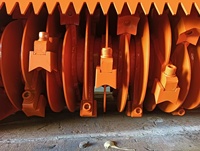 Broyeur forestier SLN à rotor renforcé, attache hydraulique pour excavatrice 5-6 tonnes, entretien des zones rivaliennes, croissance secondaire