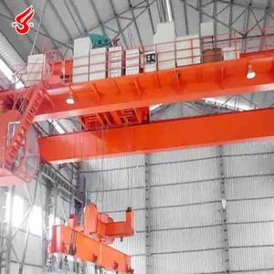 Nhà Máy Giá Đôi Dầm 20ton Cần Cẩu Điện Nam Châm Trên Không Cần Cẩu Hai Dầm 15 Tấn Để 450 Tấn - Product Image 1