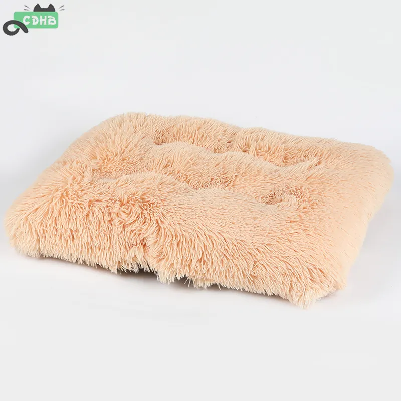 Custom plush warm removable washable dog beds pet kennel pet beds