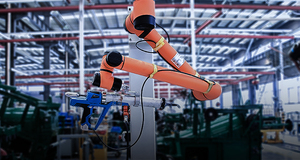 Robot collaboratif AUBO I10 10 kg à 6 axes, longueur de bras 1350 mm, IP54, haute vitesse pour l'entretien des machines et la manutention des matériaux - Product Image 1