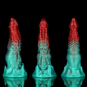 Extrem dickes Monster künstlicher Silikon dildo Fantasy Wolf Penis Alien Sexspielzeug für Frauen - Product Image 1
