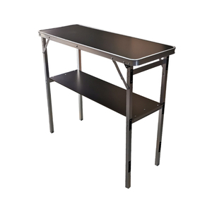 High Quality Cheap Aluminum <b>Folding</b> <b>Table</b> with Black Frame Painting - Product Image 4