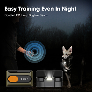 पालतू कुत्तों के लिए फैशनेबल नए रिचार्जेबल 5280फीट एंटी बार्क वाटरप्रूफ कॉलर रिमोट बीप कंपन स्थिर सुधार समायोज्य - Product Image 6