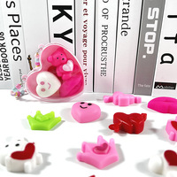 Valentijnshart Squishy Toy Slow Rising Ball voor kinderen cadeau