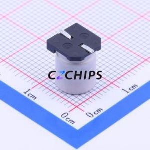 Condensador Electrolítico de Aluminio SMD VZH471M1CTR-0810, D8xL10mm 470uF 20% 16V 8mm - Product Image 2