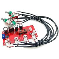AD828 NE5532 Preamp Amplifikatör Kartı HIFI Stereo Ses Tonu Kontrolü Pre-amp Preamplifikatör Tiz Orta Kademe Bas Tek Güçlü