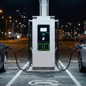 สถานีชาร์จรถยนต์แบบตั้งพื้น 208V 3 เฟส 180kW ปรับแต่งได้ ราคาโรงงาน มาตรฐาน IP54/IK10 สำหรับรถยนต์ไฟฟ้า - Product Image 6