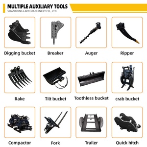 Mini Excavadora, Excavadora Pequeña de 0.8 Toneladas, Mini Excavadora de 600 kg - Product Image 2