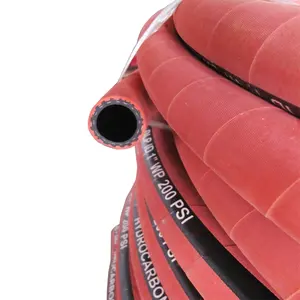 1 2 3 inch flexible reinforced high pressure industrial water suction rubber hose pipe manguera