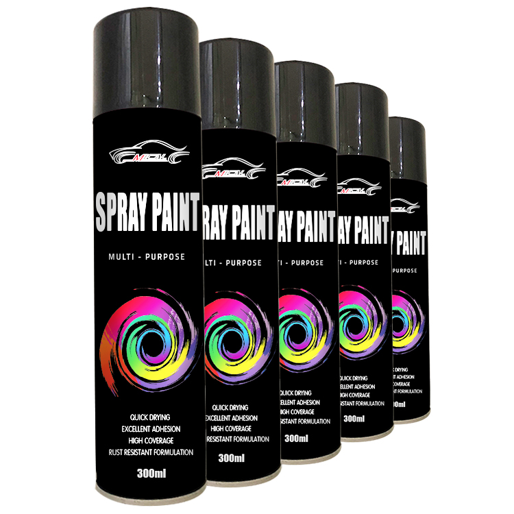 Wholesale Multipurpose Metallic Spray Paint DIY Aerosol Paint in Spray for Interior and graffiti colorful