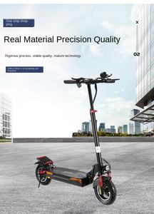 Trottinette électrique urbaine JLM L12 500W, autonomie 45-50 miles, pliable, étanche, batterie lithium portable, pneus 10 pouces, vente en gros - Product Image 4