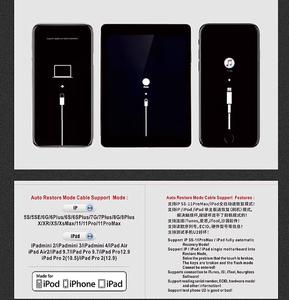 Câble USB Magico OEM DFU pour la restauration de l'ingénierie de charge des téléphones mobiles pour <span class=keywords><strong>iPhone</strong></span> <span class=keywords><strong>5S</strong></span>/11/12/13/14PM/iPad, lecture et écriture de données Nand - Product Image 4