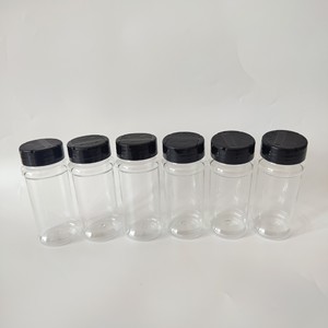 Botellas de plástico SN con doble tapa abatible para condimentos de 100ml, 150ml y 250ml para almacenamiento de condimentos en exteriores y barbacoas. - Product Image 4