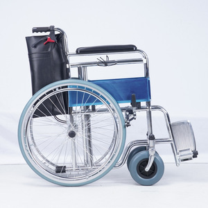 Manual Wheelchair With Toilet Seat Steel <b>Frame</b> For Elderly And Disabled Users - Product Image 4