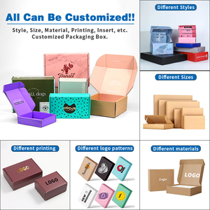 Free Sample Custom Folded Corrugated Paper Airplane Postal <strong>Box</strong> Bespoke Print Brand Logo Packaging Cardboard Mailer Shipping <strong>Box</strong> - Product Image 2