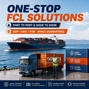 Agente de Transporte Marítimo FCL DDP DDU, Agente de Envío Marítimo LCL, Servicio de Logística Puerta a Puerta de China a Canadá - Product Image 1