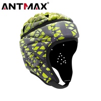 Casco Acolchado ANTMAX Soft Shell 7v7 para Portero de Fútbol, Gorra de Protección para Niños, Jóvenes y Adultos, para Fútbol, Rugby y Flag Football al Aire Libre