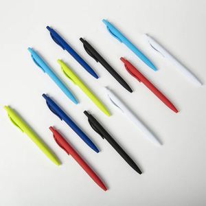 23 Customized Logo Printed Advertising Cheap Ball Point <b>Pens</b> 1.0mm Plastic Promotional Gift <b>Pens</b> - Product Image 3