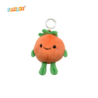 Famipet Fabricant Personnalisé Nouveau Kawaii Petit Porte-clés en peluche doux en forme de fruit, jouet en peluche