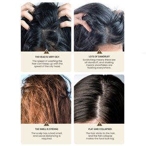 MULAN Gingembre Formule Gel Shampooing Arbre à Thé Menthe Poivrée Crème Hydratante Lissante pour Sec Nourrissante Solution de Soin Rafraîchissante - Product Image 2