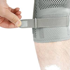 Genouillère à sangle réglable en nylon souple avec compression pour soulager la douleur et la protection - Product Image 5