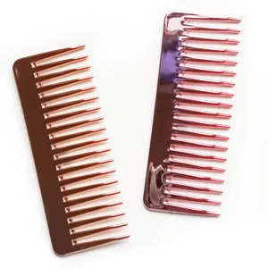 Conjunto de peines de plástico mágicos para mujer, Set de peines rizados para el crecimiento de extensiones de cabello, con sublimación de uso diario