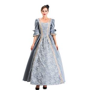 Vestido de Gala Europeo del Siglo XVIII con Encaje, Vestido de Poliéster para Disfraz de Reina de TV y Cine, para Cosplay y Fiestas - Product Image 3