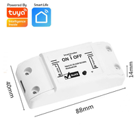 Tuya DIY Universal Breaker Relay Timer Smart Home Módulo de control remoto inalámbrico IOS Operación PC Material USB Power Bar US