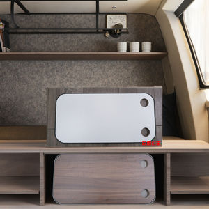 <span class=keywords><strong>Table</strong></span> <span class=keywords><strong>pliante</strong></span> murale professionnelle AutoLiuma 2025 en bois <span class=keywords><strong>pour</strong></span> <span class=keywords><strong>intérieur</strong></span> de <span class=keywords><strong>camping</strong></span>-<span class=keywords><strong>car</strong></span> et voiture, en alliage - Product Image 6