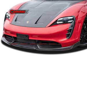 ชุดแต่งคาร์บอนไฟเบอร์ CMT Style สำหรับกันชนหน้า Porsche Taycan ชิ้นส่วนตกแต่งรถยนต์ - Product Image 2