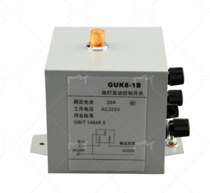 Interruptor Fotoeléctrico Inteligente GUK8-1B, Control de Luz Automático AC220V 20A, Controlador de Farolas, Anti-interferencia, Retardo, Flash Temporal - Product Image 6