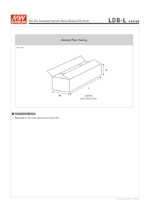 โมดูล Meanwell สำหรับไฟ LED 12v รุ่น LDB-350L LDB-350LW ไดรเวอร์ LED กระแสคงที่แบบ DC-DC - Product Image 5