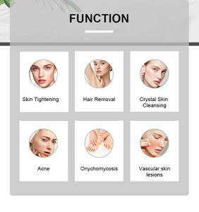 Máquina de depilación láser de pulso largo indolora 2026 2 Waves 808nm 1064nm para todo tipo de piel, estilo estacionario, con cepillo limpiador facial - Product Image 6