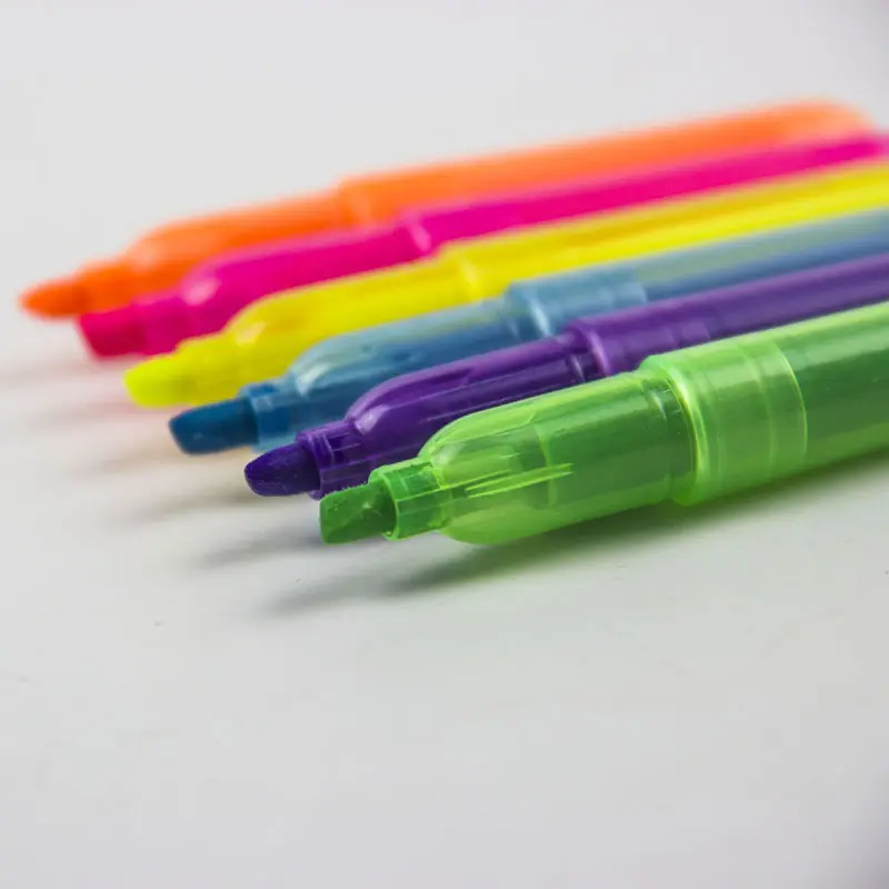 סיטונאי קידום מכירות רב צבע דיגיטלי פסטל שעווה סמן סימון עט