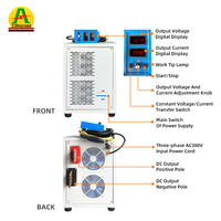 Alimentation programmable 150V 200A 30KW pour anodisation du titane, redresseur pour coloration d'alliages de titane et revêtement électrophoretique