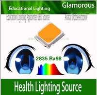 Source d'éclairage led haute cri 5730 smd 5730 2835, 5730 v 98 Ra, haute luminosité 0.5W, protection des yeux, lumière blanche