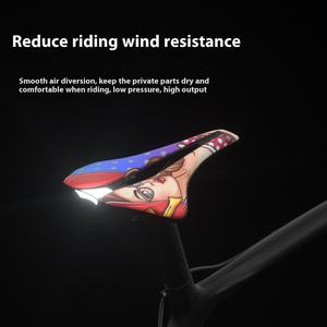 Nuevo diseño, superventas, ENLEE, sillín de bicicleta de montaña de cuero PU ventilado para hombres, todas las estaciones - Product Image 3