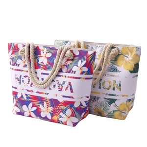 Bolsa de Mano de Lona de Algodón Ecológica, Extra Grande, Diseño Personalizado, Informal, con Cierre, Hecha a Mano, Reutilizable y Resistente - Product Image 1