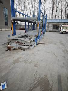 รถพ่วงบรรทุกยานยนต์ 2 เพลา แบบเพลาตรงกลาง บรรทุกได้ 8 คัน พร้อมคานลาก - Product Image 3