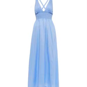 Nuevo Vestido Elástico sin Mangas Sexy 2025, Vestido de Verano con Cuello en V, Vestido de Punto de Algodón y Lino para Mujer - Product Image 5