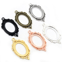 Pendentifs en alliage taille intérieure 18x25mm, modèle C2-01C4-48, de Yiwu, pour la création de bijoux DIY et projets d'artisanat