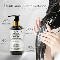 Vente en gros de kits de soins capillaires de luxe avec shampoing et après-shampoing au Botox pour renforcer l'hydratation et le lissage