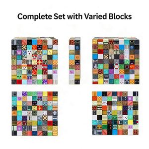 TOYSRUNNER Cubes de Construction Magnétiques Industriels pour l'Apprentissage et la Concentration, Blocs de Construction en Plastique Sensoriels Éducatifs STEM - Product Image 4