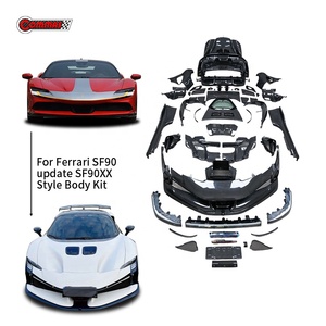 Nuevo Kit de Carrocería de Fibra de Carbono Seca Estilo SF90XX para Ferrari SF90, Parachoques Delantero y Trasero, Guardabarros, Faldones Laterales - Product Image 1