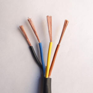 Fil électrique RVV 4*2.5 300/500V certifié CE, conducteur en cuivre toronné, isolation en PVC, <span class=keywords><strong>gaine</strong></span> en PVC, quatre conducteurs, pour la vente en gros - Product Image 4