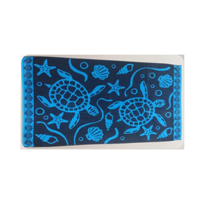 Toalla de Playa Jacquard de Hilo Reciclado de Alta Calidad que Ofrece Comodidad Sostenible, Textura Rica, Tejido Transpirable y Larga Duración - Product Image 6