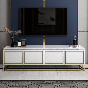 Europea de estilo de lujo soporte de <span class=keywords><strong>tv</strong></span> en la habitación de acero inoxidable gabinetes de <span class=keywords><strong>tv</strong></span> - Product Image 3