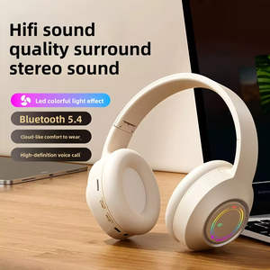 หูฟังไร้สายแบบครอบหู 5.4 M3 ANC พร้อมไฟส่องสว่าง IPX5 สำหรับเล่นกีฬา ตัดเสียงรบกวนแบบแอคทีฟ - Product Image 5