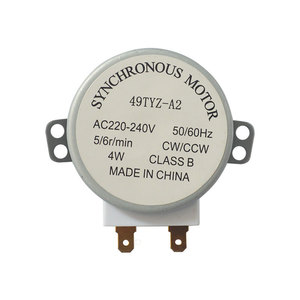 มอเตอร์ซิงโครนัส 49TYZ-A2 AC220-240V 5/6 รอบต่อนาที 4 วัตต์ คลาส B ผลิตในจีน มอเตอร์จานหมุนเตาไมโครเวฟ - Product Image 1
